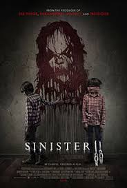 Here are the ten, in no particular order. Sinister 2 Wikipedia