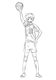 This collection includes mandalas, florals, and more. Printable Hinata Shouyou Coloring Pages Anime Coloring Pages