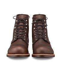 In the decades since, it has grown indispensable for owners from all walks of life. Red Wing 8111 Iron Ranger 6 Boot In Amber Harness Leather Todd Snyder