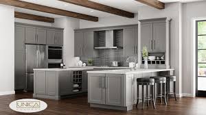 Distressed kitchen cabinets are achieved by a quick and easy faux finish technique you can do in a matter of hours. Gray Kitchen Cabinet Designs Unica Concept