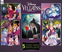 Check spelling or type a new query. Ceaco Disney Villains 5 In 1 Multipack Jigsaw Puzzle Set I Love Puzzles