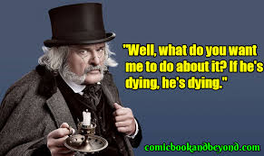 100+ Ebenezer Scrooge Quotes From A Christmas Carol Movie - Comic Books &  Beyond