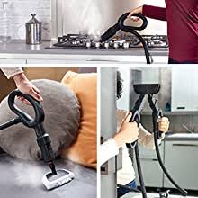 The polti vaporetto steam mop is the best in the market and stands second to none. Amazon Com Polti Vaporetto Smart 100 Continuous Fill Steam Cleaner And Mop Sanitize And Clean Multiple Surfaces Adjustable High Power Steam Pressure Up To 58 Psi With 9 Accessories Included Kitchen Dining