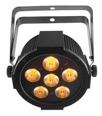 chauvet dj slimparq6usb 6x 4w rgba led par can full