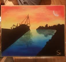 Check spelling or type a new query. Landscape Silhouette Painting Cardiff Album On Imgur