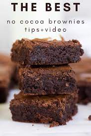 Bakery Style Brownies With No Cocoa Powder Video Tips Lifestyle Of A Foodie Recipe Recipes Brownies Recipe Easy Brownie Recipes