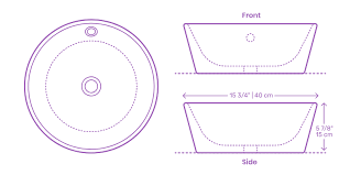 Standard bathroom vanity dimensions height sizes depth. Ikea Kattevik Countertop Bathroom Sink Dimensions Drawings Dimensions Com