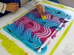 Workshop Kleisterpapier Gestalten Impressionen Buntpapier Manufaktur Musterpapier Papier Herstellen Basteln Mit Zeitungspapier