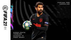 ˈdʒjeɡu dɐ ˈsiwvɐ ˈkɔstɐ lahir di lagarto, sergipe, 7 oktober 1988; Fifa 21 Virtual Pro Lookalike Diego Costa Youtube