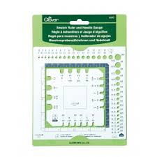 Maybe you would like to learn more about one of these? Swatch Ruler And Needle Gauge Clover