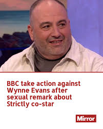 Strictly star Wynne Evans has been issued a warning by the BBC.