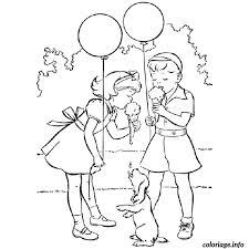 Les chats minous minets chatons les enfants les adorent. Coloriage Fille Glace Dessin Fille A Imprimer