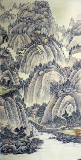 слово о живописи из сада с горчичное зерно купить Chinese Fineline Gongbi Brush Painting Online Gallery Japanese Landscape China Art Japanese Artwork