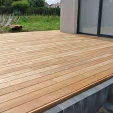 Tecnhome Terrasse Bois Exotique Garapa 70m2 Yutz Moselle Lorraine 1 Terrasse Bois Exotique Terrasse Bois Bois Exotique