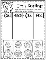 Heads And Tails Coin Sorting By Value Money Worksheets Kindergartenmath Kinder Kindergarten Money Worksheets Money Worksheets Kindergarten Money Activities
