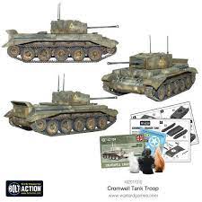 The tank equipped the armoured reconnaissance regiments of the royal. Cromwell Tank Troop Warlord Games Ltd
