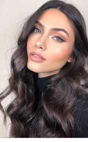 What proportion of each eye shade or color is there?. Dark Chocolate Brown Hair Blue Eyes Novocom Top