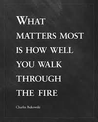 Bukowski Quote Literary Print What Matters Most Etsy Inspirational Quotes Wall Art Words Words Of Wisdom