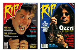 We are devastated to report that Ozzy Osbourne has shuffled off this mortal  coil at the age of 76. Ozzy was chosen to grace the very first cover of RIP  Magazine back