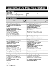 Have employees who use respirators been trained, fit tested, and Chk Construction Site Inspection Checklist