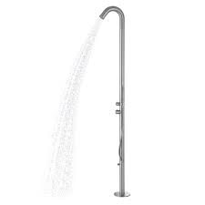 Check spelling or type a new query. Pulse Showerspas Wave 1 Spray Brushed Stainless Steel Outdoor Shower Faucet System At Menards