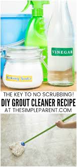 White vinegar or baking soda is safe and effective for all types of grout. Amazing Results Use This Simple Trick To Clean The Grout In Your Bathroom In 2020 Grout Cleaner Baking Soda Cleaning Cleaning