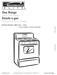 It's gas vs electric ranges here as we weigh up the pros and cons of each. Kenmore 790 7942 Use Care Manual Pdf Download Manualslib