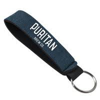 Replacement straps are handmade from premium genuine leather hides. Denim Neoprene Wrist Strap Keychain Printglobe