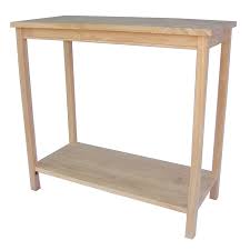 international concepts stonington console table 31 inches wide carpinteria