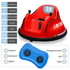 Kidzone electric bumper cars are designed for children ages 1.5 to 6 years. Kidzone 12v Kids Electric Ride On Bumper Car 360 Spin Astm Certified 9 Colors Ebay