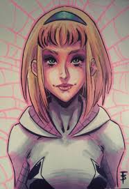 Federico Sabbatini Original Art Spider-Gwen Illustration