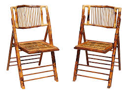 Chiavari chair, banquet folding chair, chateau chair, napoleon chair, cheltenham chair, president chair, chair cushions, chair covers and so on. Vintage Bamboo And Tortoise Rattan Folding Chairs On Chairish Com Leather Chairs Bedroom Folding Chair Outdoor Furniture Chairs