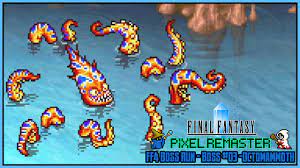 Final Fantasy Pixel Remaster Boss Run – Final Fantasy IV: Boss #03:  Octomammoth - YouTube