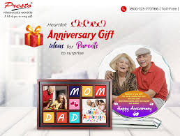 They have seen you grow from a tiny infant to a little toddler. Heartfelt Anniversary Gift Ideas For Parents To Surprise Presto Gifts