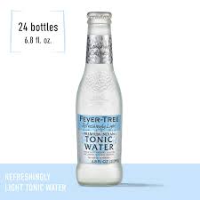 Fever Tree Refreshingly Light Tonic Water 6 8 Fl Oz Glass Bottle 24 Count Amazon Com Grocery Gourmet Food