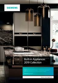 How much do kitchen appliances cost? Built In Appliances Brochure Siemens Home Appliances Pdf Catalogs Documentation Brochures