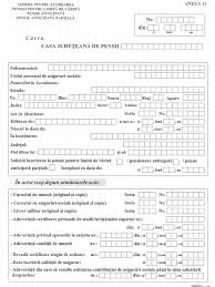Cerere pentru acordarea pensiei de limita de varsta. An Ex A 12