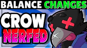 Crow fires a trio of poisoned daggers. Brawl News 8 Brawlers Are Getting Buffs Nerfs Brawl Stars Balance Changes