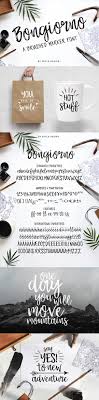 Brush Font Bongiorno Hand Lettering Typography Fonts Lettering Fonts