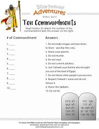 I work closely (week to week) with about a dozen different writers every year and part of our process is a very in depth character bible for any character that makes a significant appearance in a story. 10 Commandments Quiz Pdf