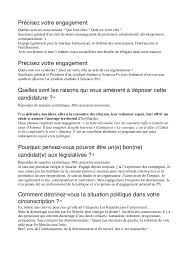 Lettre De Motivation Et Candidature En Marche