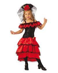 Längst hat sich die piratin ihren platz an deck erobert. Spanische Flamenco Tanzerin Kostum Fur Kinder Horror Shop Com