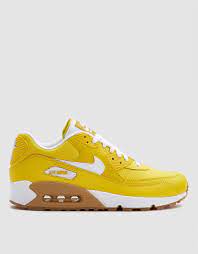 Nike W Nike Air Max 90 Premium Shoe In Tour Yellow White Light Brown Nike Air Max Air Max 90 Premium Nike Air Max 90