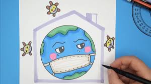 Die Erde Mit Coronavirus Malen Coronavirus Awareness Poster Youtube
