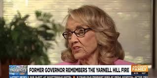 Ex-Gov. Jan Brewer remembers the deadly Yarnell Hill Fire