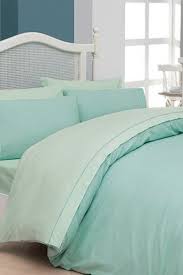 Tek Kisilik Natura Nevresim Takimi Su Yesili Nevresim Takimi Yatak Odasi Yatak