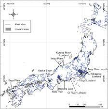 Videos on social media show raging floodwaters in rivers and the resulting inundation of towns. Location Map Of Coastal Areas Of Japan In The Latest Pleistocene To Download Scientific Diagram