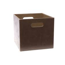 Check spelling or type a new query. Allen Roth Vintage Dark Brown Large Faux Leather Storage Bin Lowe S Canada
