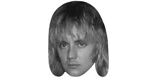 Roger Taylor (BW) Big Head
