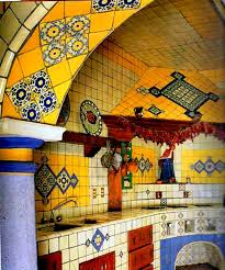 mexican tiled kitchen mexican style